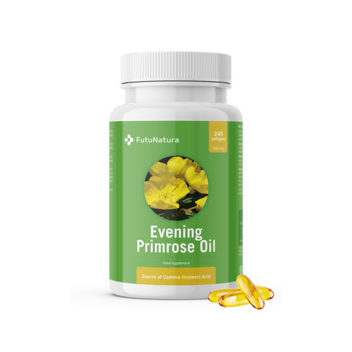 Olio di enotera 1000 mg, 240 capsule molli