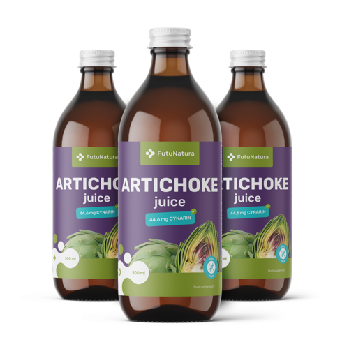 3x Succo di carciofo, totale 1500 ml