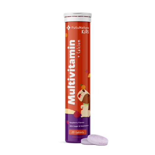 Multivitamine per bambini – compresse effervescenti, 20 compresse effervescenti