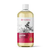 100% olio di ricino - perdita di capelli e ciglia, 500 ml