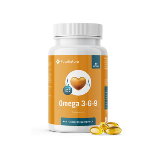 Omega 3 6 9 - cuore e colesterolo, 60 capsule molli