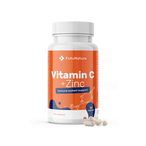 Vitamina C + Zinco, immunità, 90 capsule