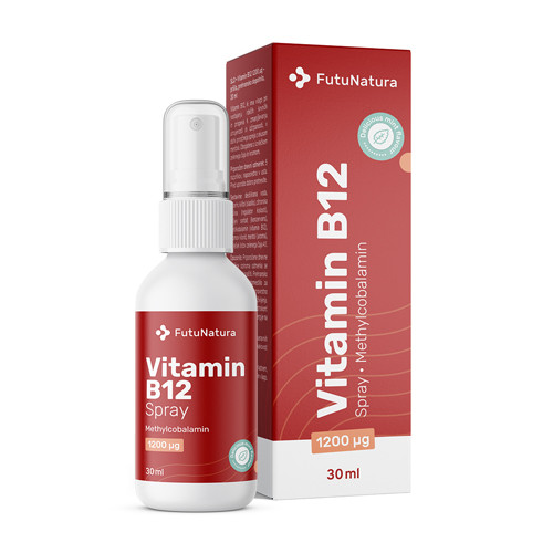 Vitamina B12 1200 µg – spray, 30 ml