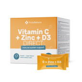 Vitamina C 500 + Zinco + D3 DIRECT, 30 bustine