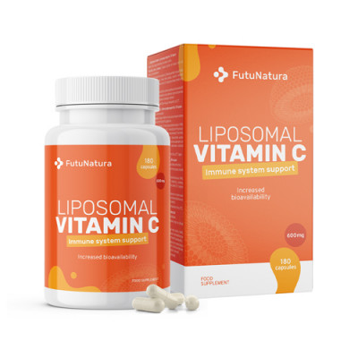 Vitamina C liposomiale con rosa canina