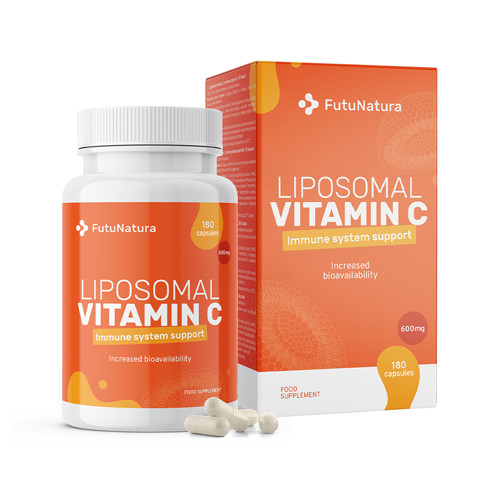 Vitamina C liposomiale con rosa canina