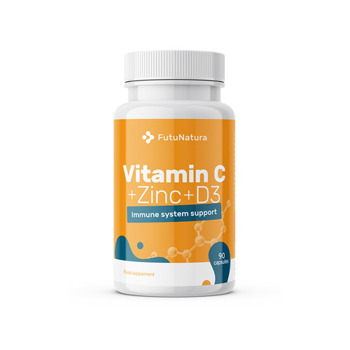 Vitamina C + zinco + vitamina D3