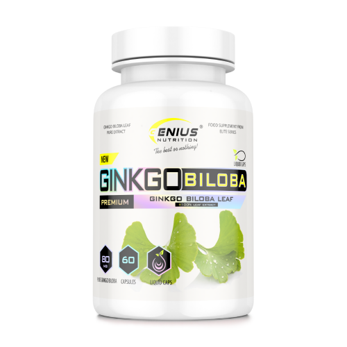 Ginkgo biloba, 60 capsule