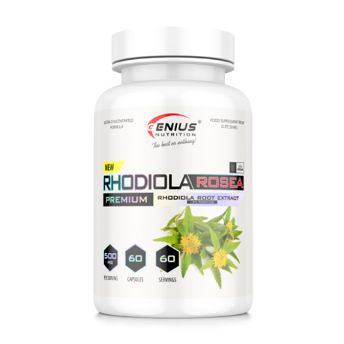 Rodiola rosea, 60 capsule