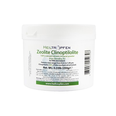 Zeolite clinoptilolite - 3x TMA micronizzato