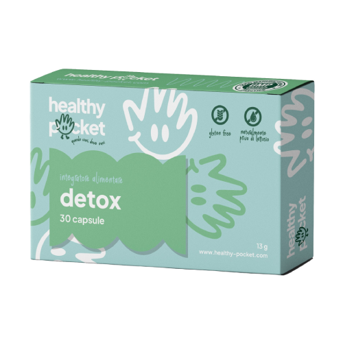 Detox – complesso di estratti vegetali, 30 capsule