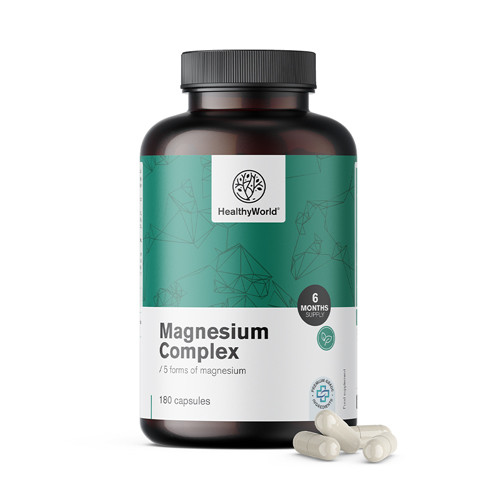 Complesso di magnesio con 5 diverse forme di magnesio
