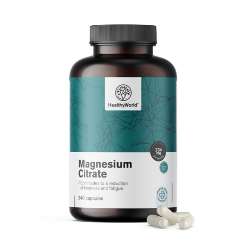 Magnesio citrato 234 mg, 240 capsule