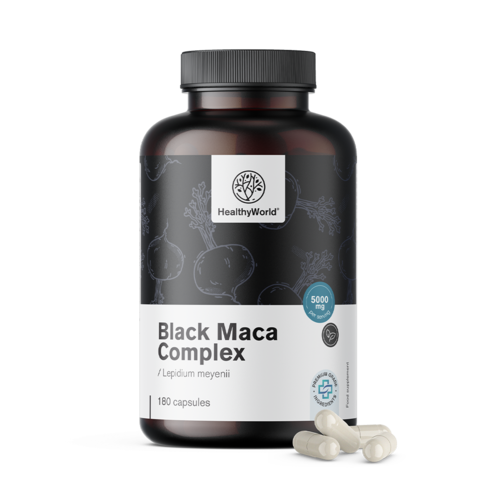 Maca nera complesso 5000 mg, 180 capsule