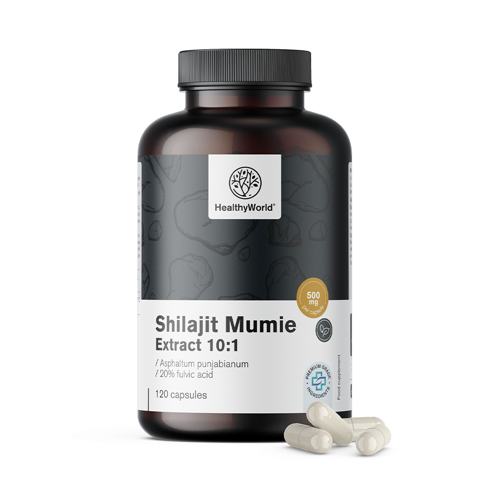 Shilajit Mumio 10:1 in capsule