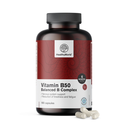 Complesso di vitamine B50 in capsule