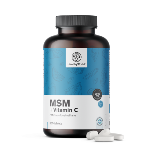 MSM 2000 mg – con vitamina C