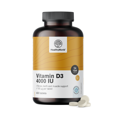 Vitamina D3 4000 U.I. in confezione XL