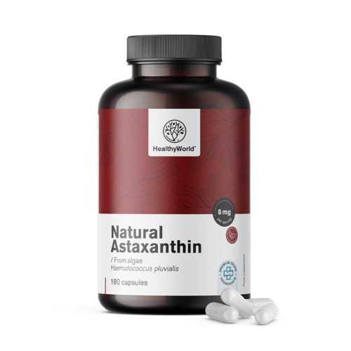 Astaxantina naturale 8 mg in capsule