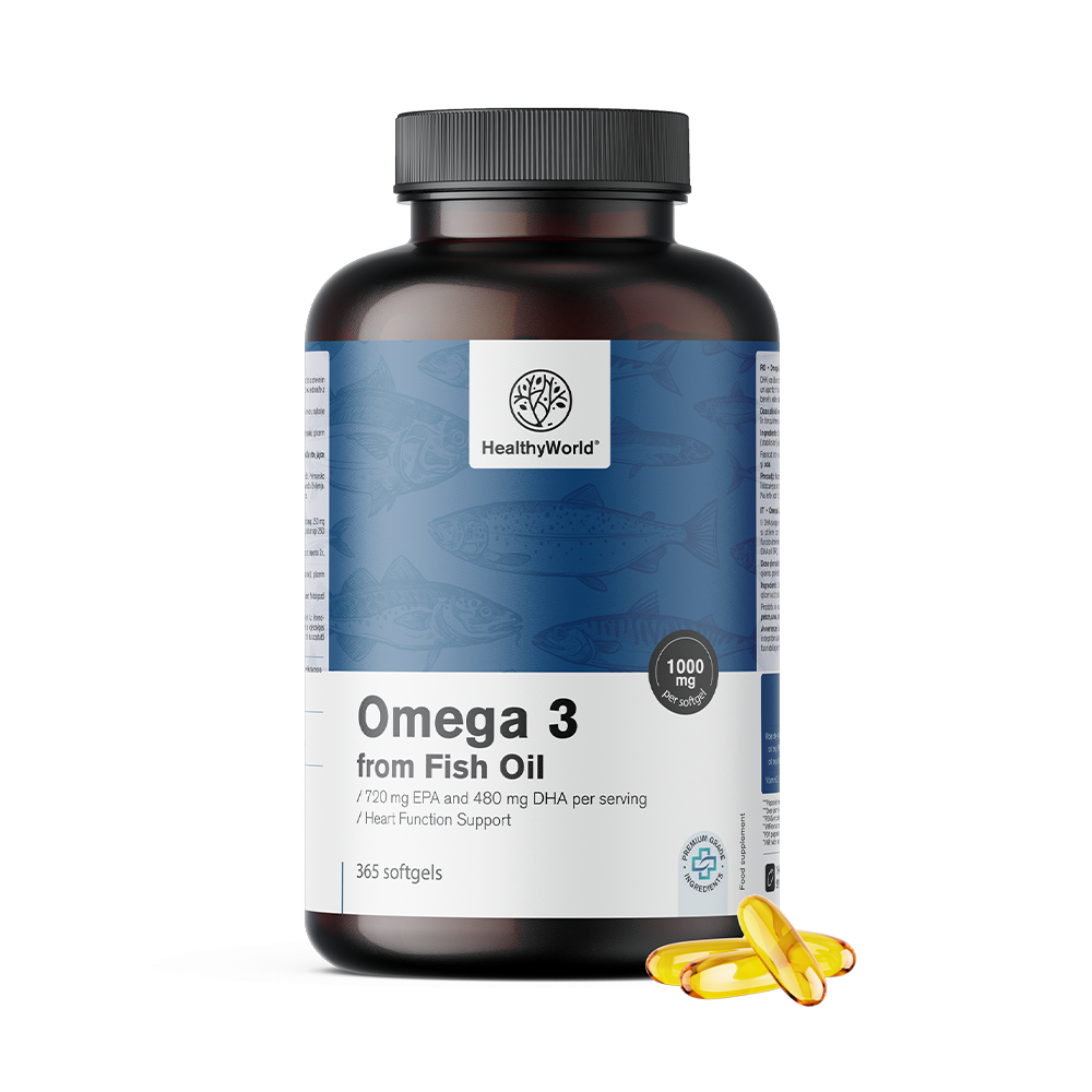 Omega-3 1000 mg con EPA e DHA