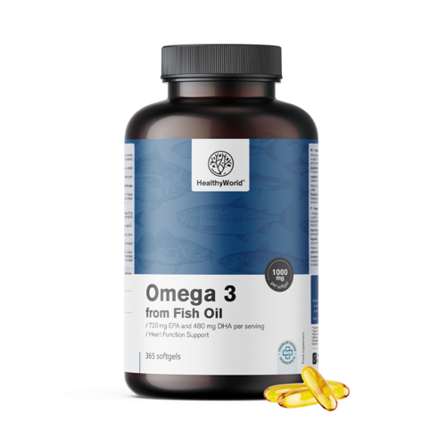 Omega-3 1000 mg con EPA e DHA