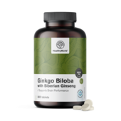 Ginkgo biloba con ginseng siberiano 6600 mg, 365 compresse