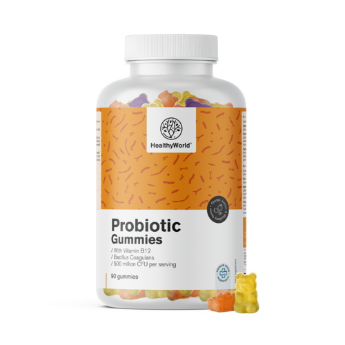 Probiotic – gommose con colture microbiologiche, 90 caramelle gommose
