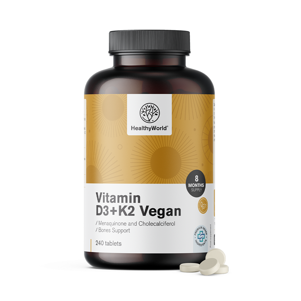 Vitamine D3+K2 vegane