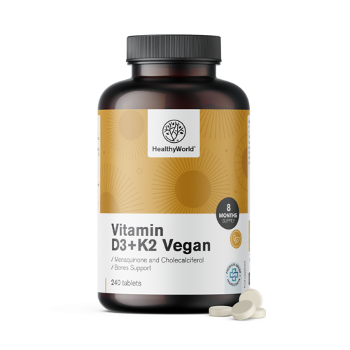Vitamine D3+K2 vegane