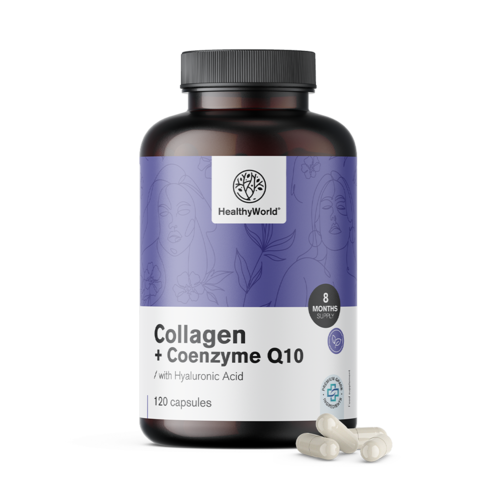 Collagene + Coenzima Q10 con acido ialuronico