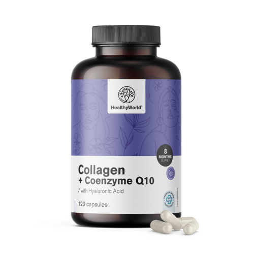 Collagene + Coenzima Q10, 120 capsule