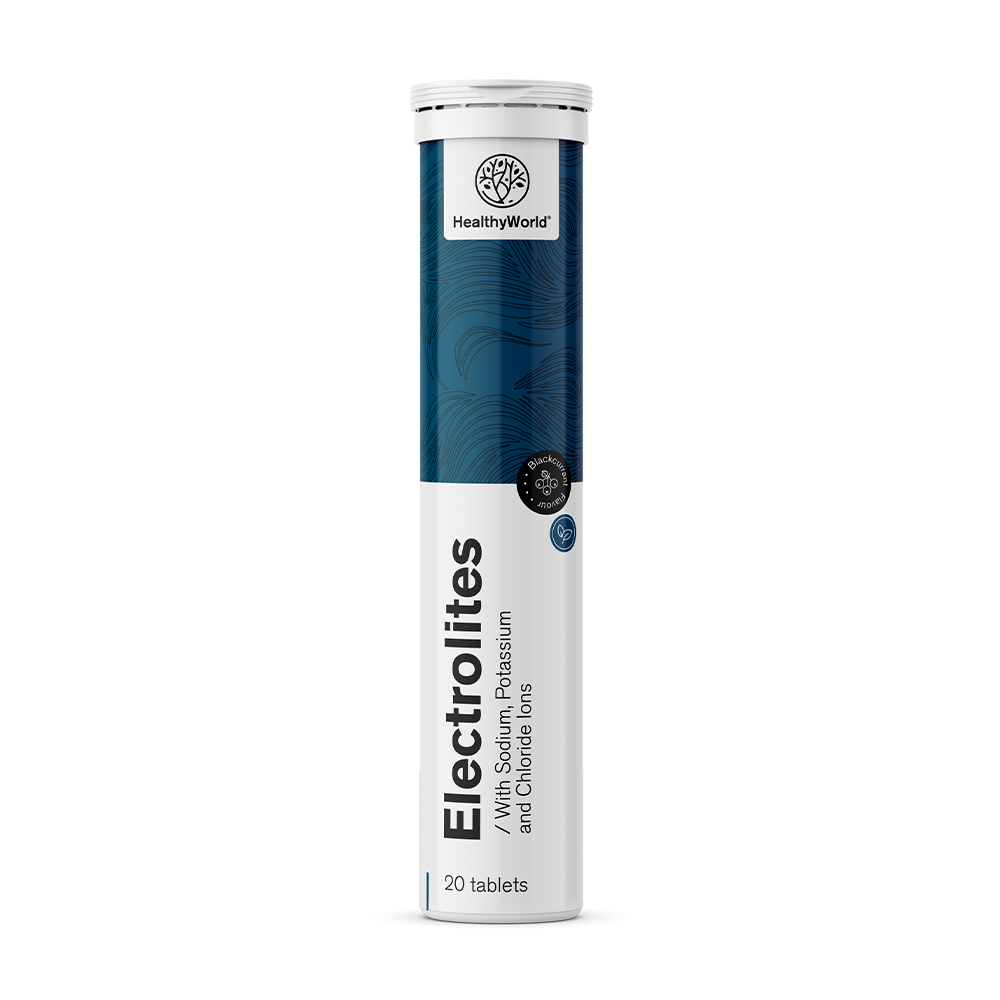 Elettroliti - compresse effervescenti con aroma di ribes nero