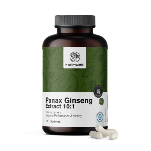Panax Ginseng 300 mg - estratto di ginseng 10:1 in capsule