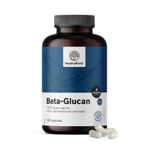 Betaglucano 500 mg, 120 capsule