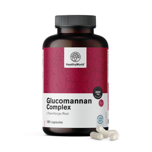 Complesso di glucomannano 3000 mg