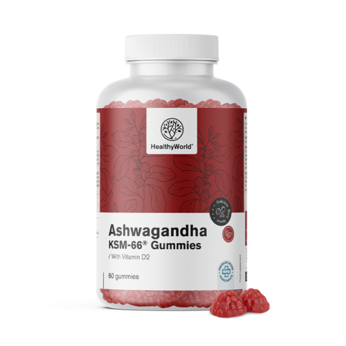 Ashwagandha KSM-66 300 mg, 60 caramelle gommose