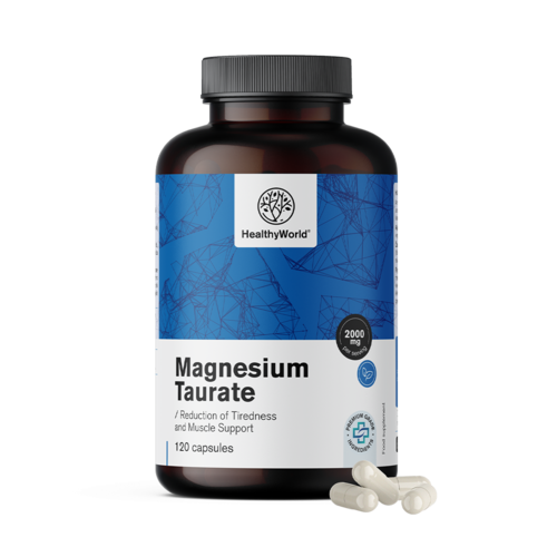 Magnesio taurato 2000 mg, 120 capsule