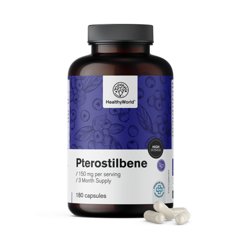 Pterostilbene 150 mg, 180 capsule