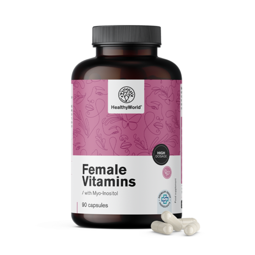 Vitamine per donne con mio-inositolo, 90 capsule