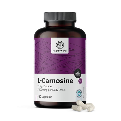 L-carnosina 1000 mg, 120 capsule
