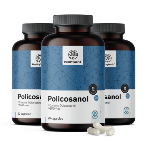 3x Policosanol 25 mg, totale 270 capsule