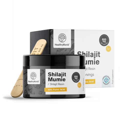 Shilajit Mumio 600 mg – resina, 30 g