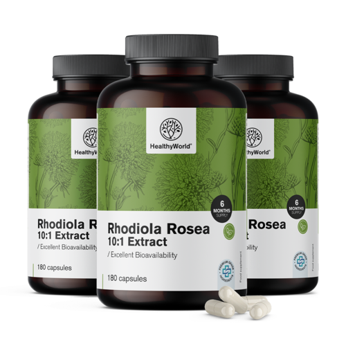 3x Rodiola 8000 mg, totale 540 capsule