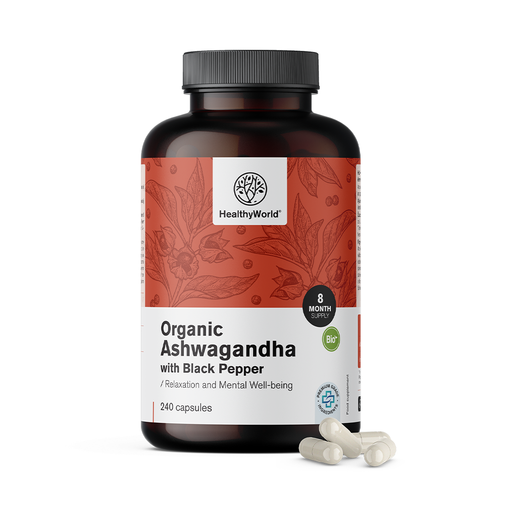 BIO Ashwagandha con pepe nero