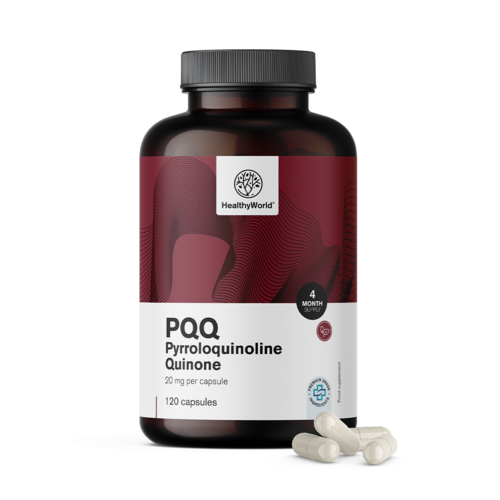 PQQ – Pirrolochinolina chinone 20 mg, 120 capsule