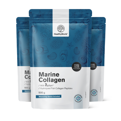 3x Collagene marino PEPTAN® F, totale 1500 g