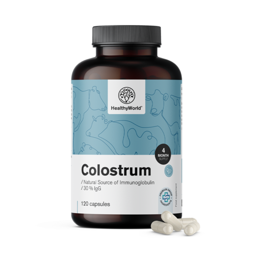 Colostro 30 % IgG, 120 capsule