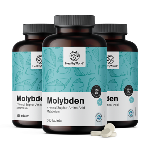 3x Molibdeno 150 µg, totale 1095 compresse