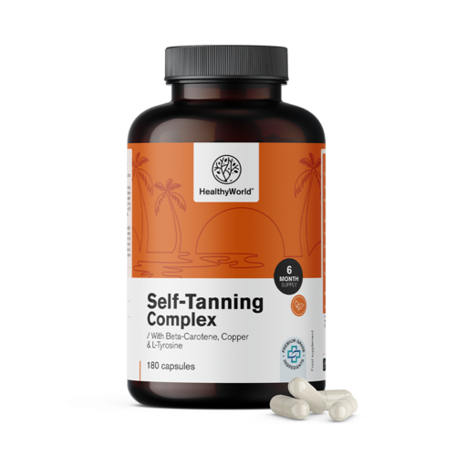 Self-Tanning Complex – supporto all’abbronzatura naturale, 180 capsule