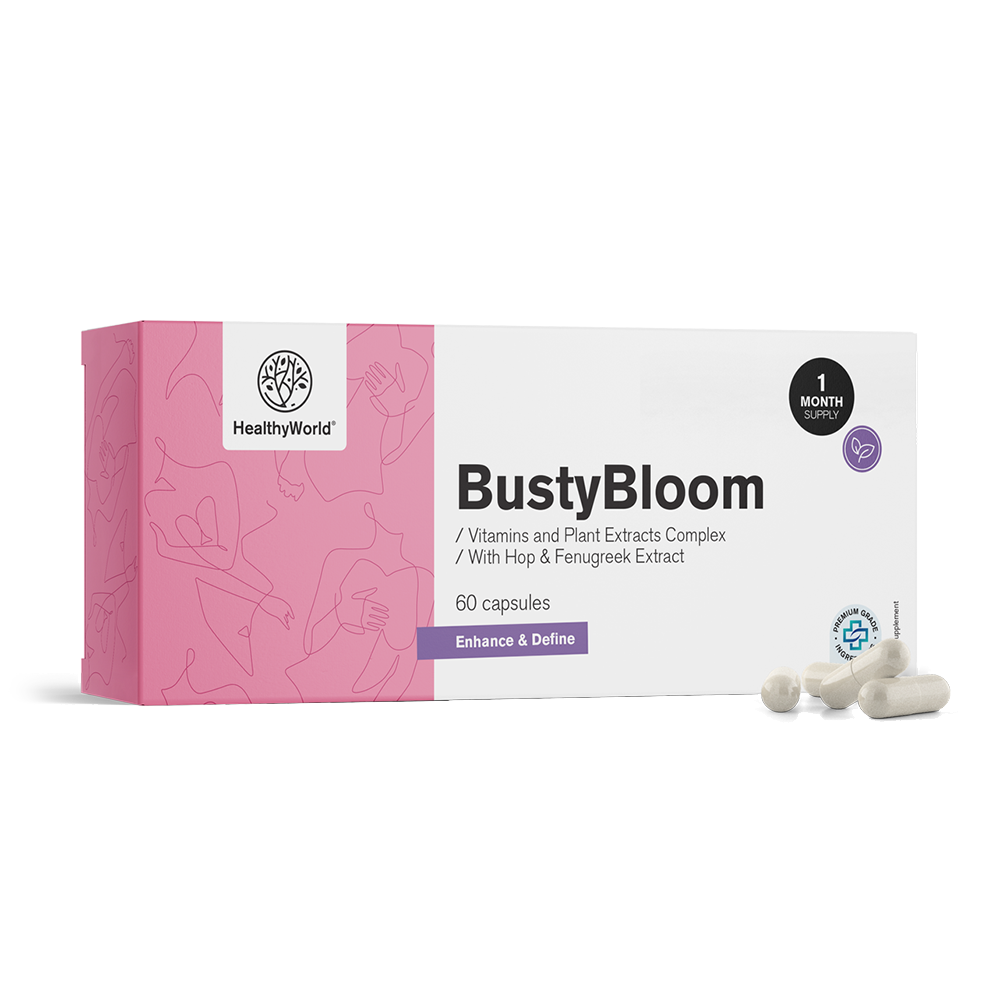 BustyBloom – complesso di vitamine ed estratti vegetali